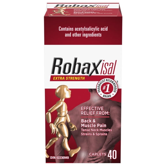 Robaxisal Extra Strength - 40 Caplets