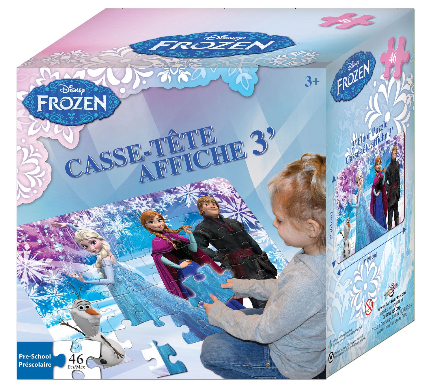 TOOKYLAND Casse-Tête Carte du Monde - Puzzle de 500 Pièces - Jouets pour  Enfants et Idées Cadeaux, 6 Ans + 