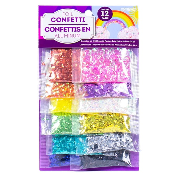Rainbow Foil Confetti, 12 ct. - Walmart.ca