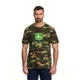 thumbnail image 4 of John Deere Men’s Camo Printed Logo Graphic Short Sleeve Tee, 4 of 6