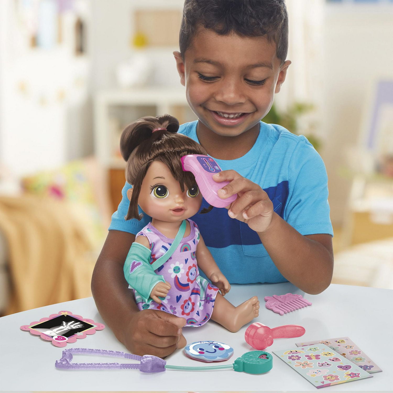 Baby Alive Better Now Bella Doll Brown Hair Walmart