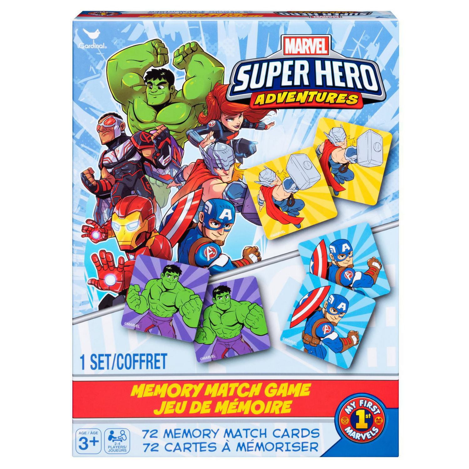 Marvel Super Hero Adventures Memory Match Game - Walmart.ca