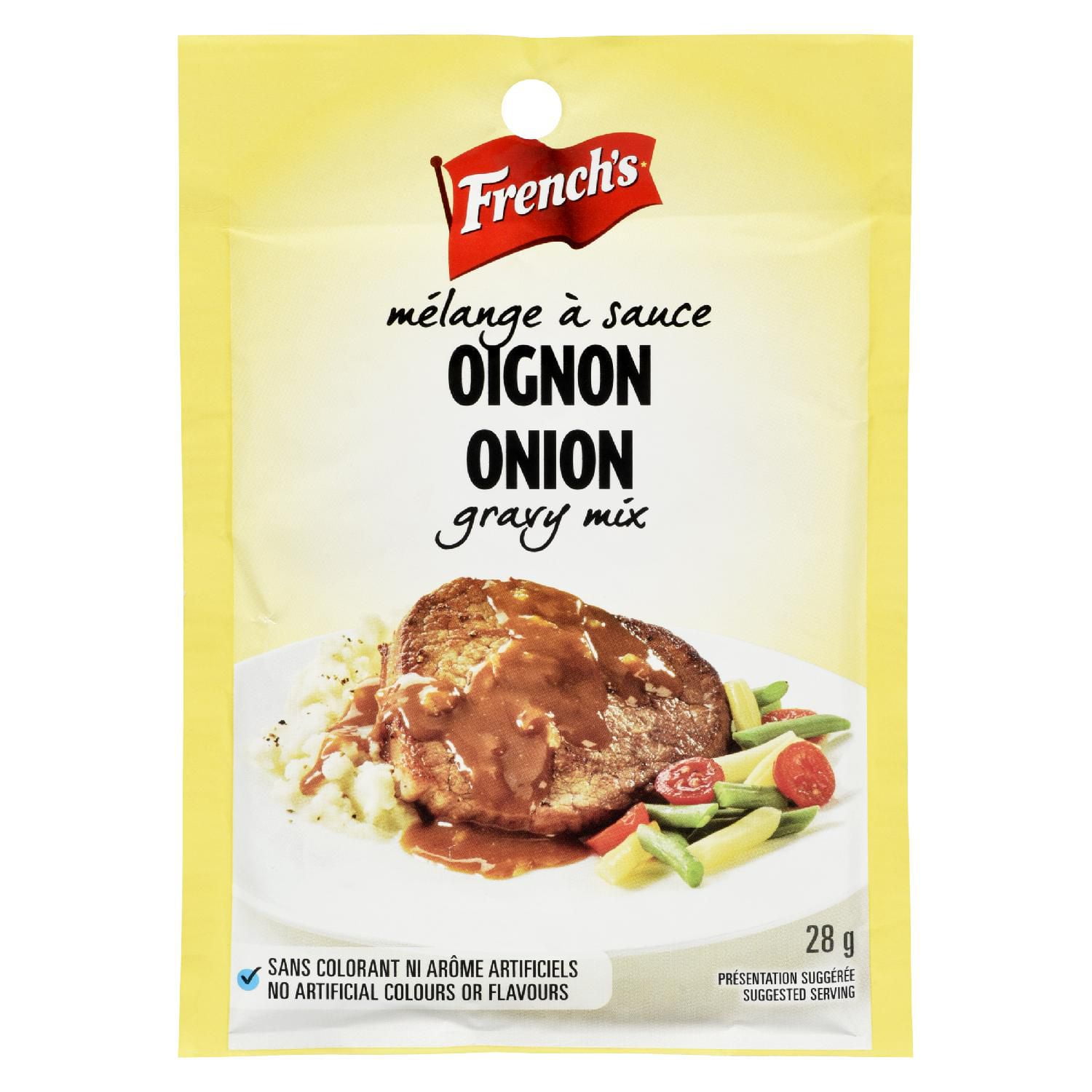 French's, Onion Gravy Mix, 28g Walmart Canada