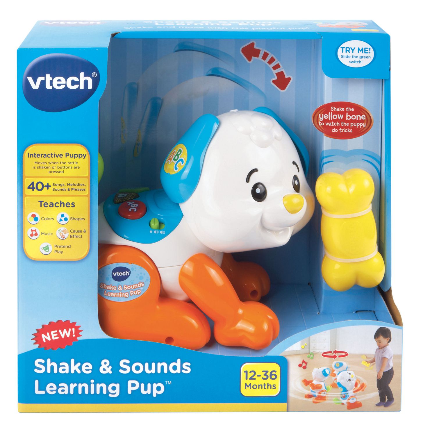 shake & sounds learning pup