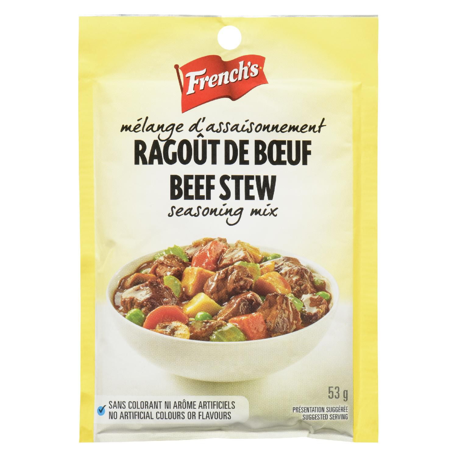 French's, Seasoning Mix, Beef Stew, 53g Walmart Canada