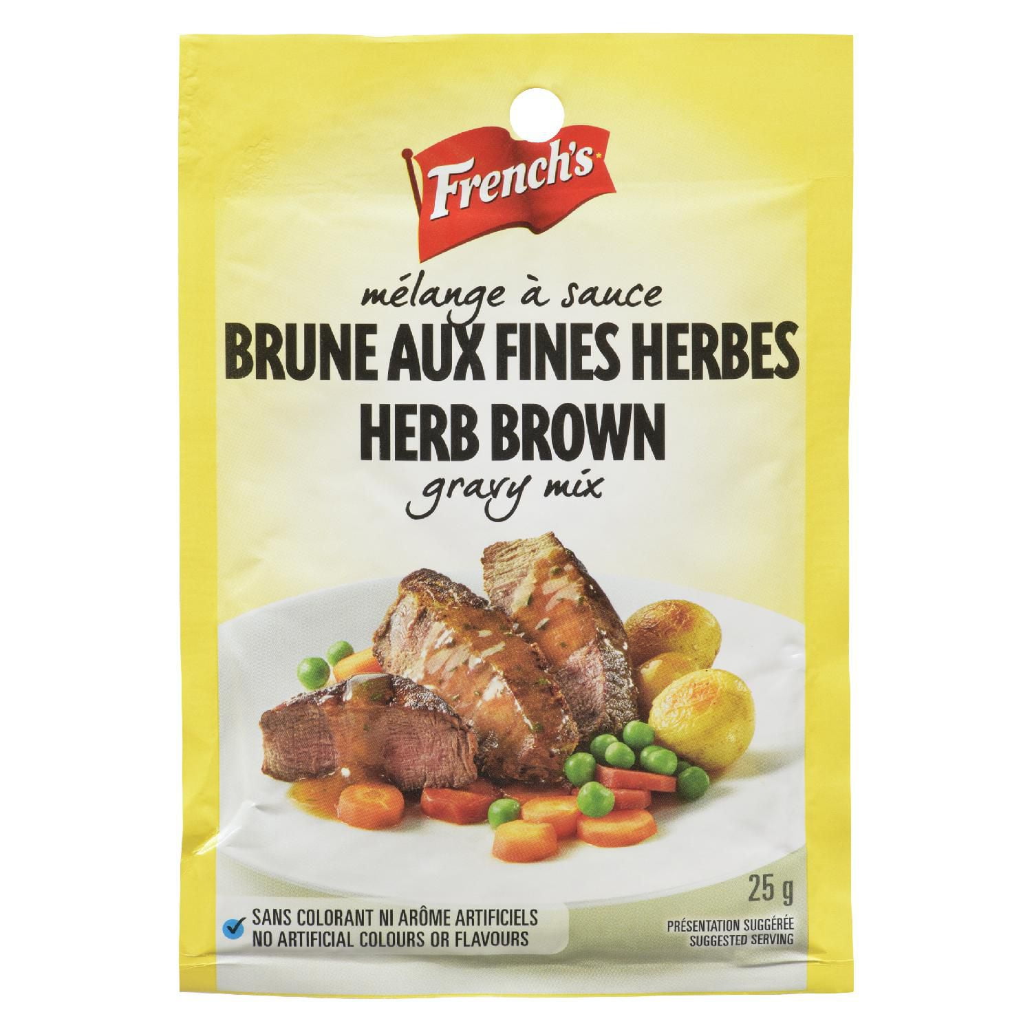 French's, Herb Brown Gravy, 25g | Walmart Canada