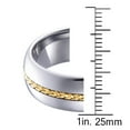 thumbnail image 2 of QUINTESSENTIAL 8MM POLISHED SHINY TUNGUNGSTEN, 2 of 3