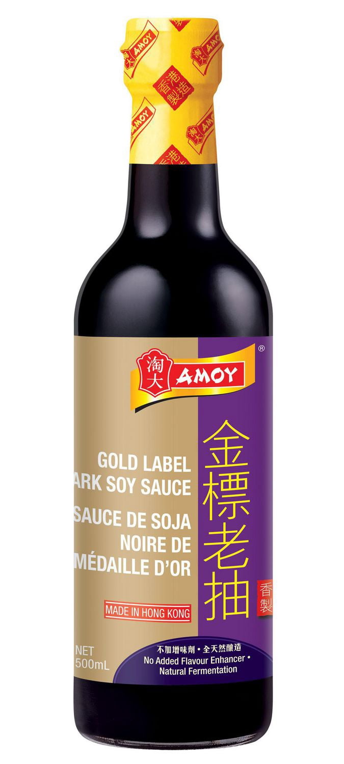 Amoy gold label dark soy sauce Walmart Canada