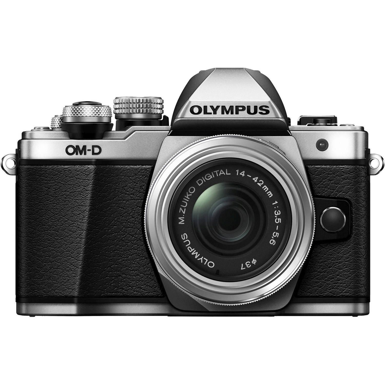 Olympus OM-D E-M10 Mark II Mirrorless Silver Digital Camera
