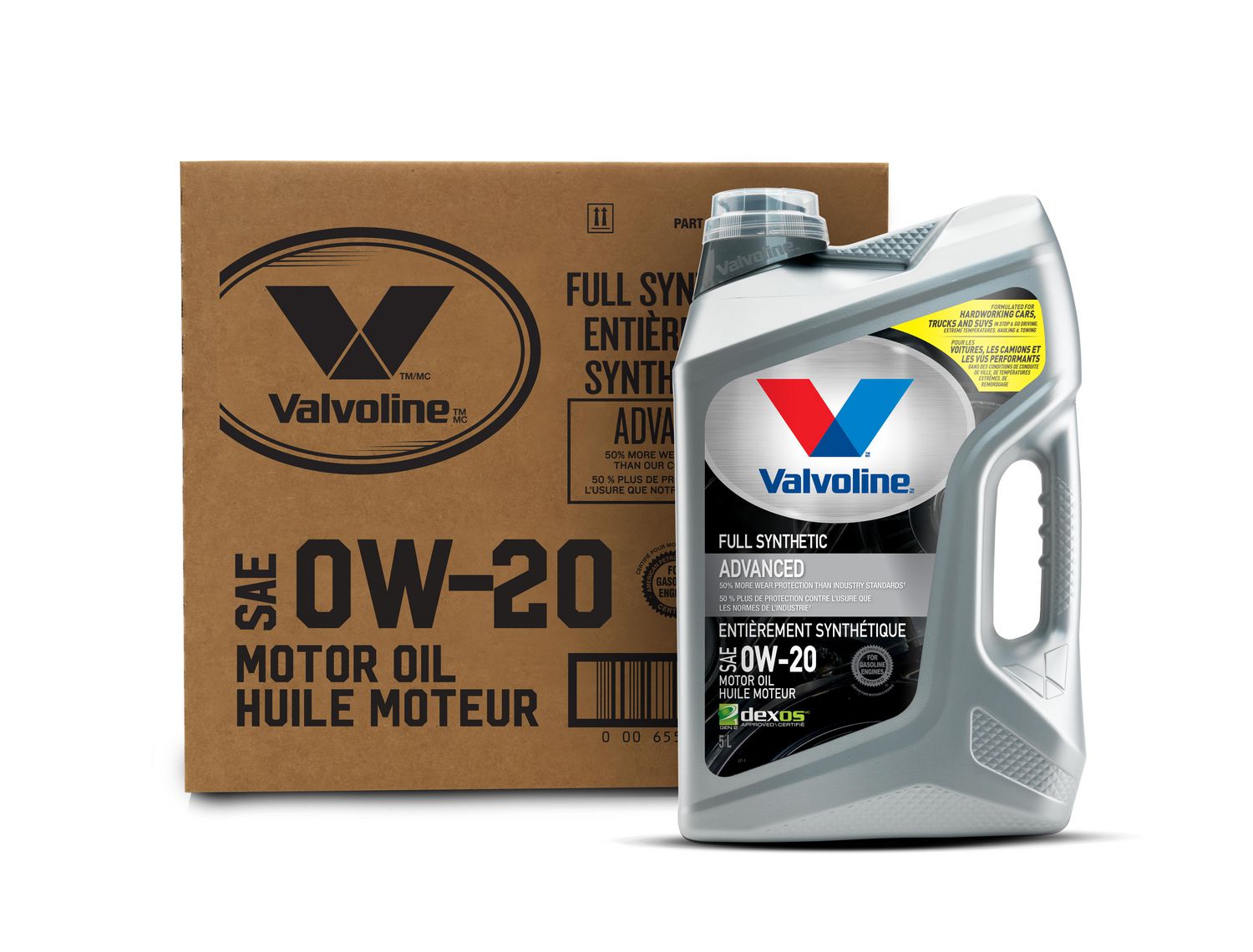 Моторное масло valvoline 0w20