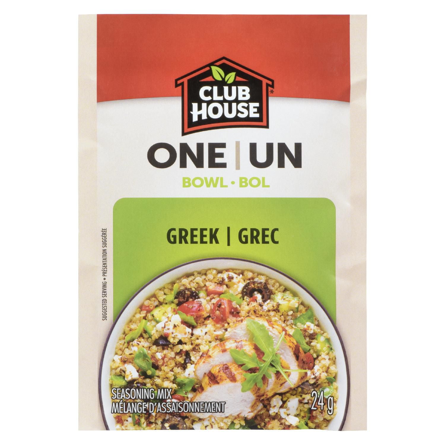 Club House, Greek, One Bowl, 24g Walmart Canada