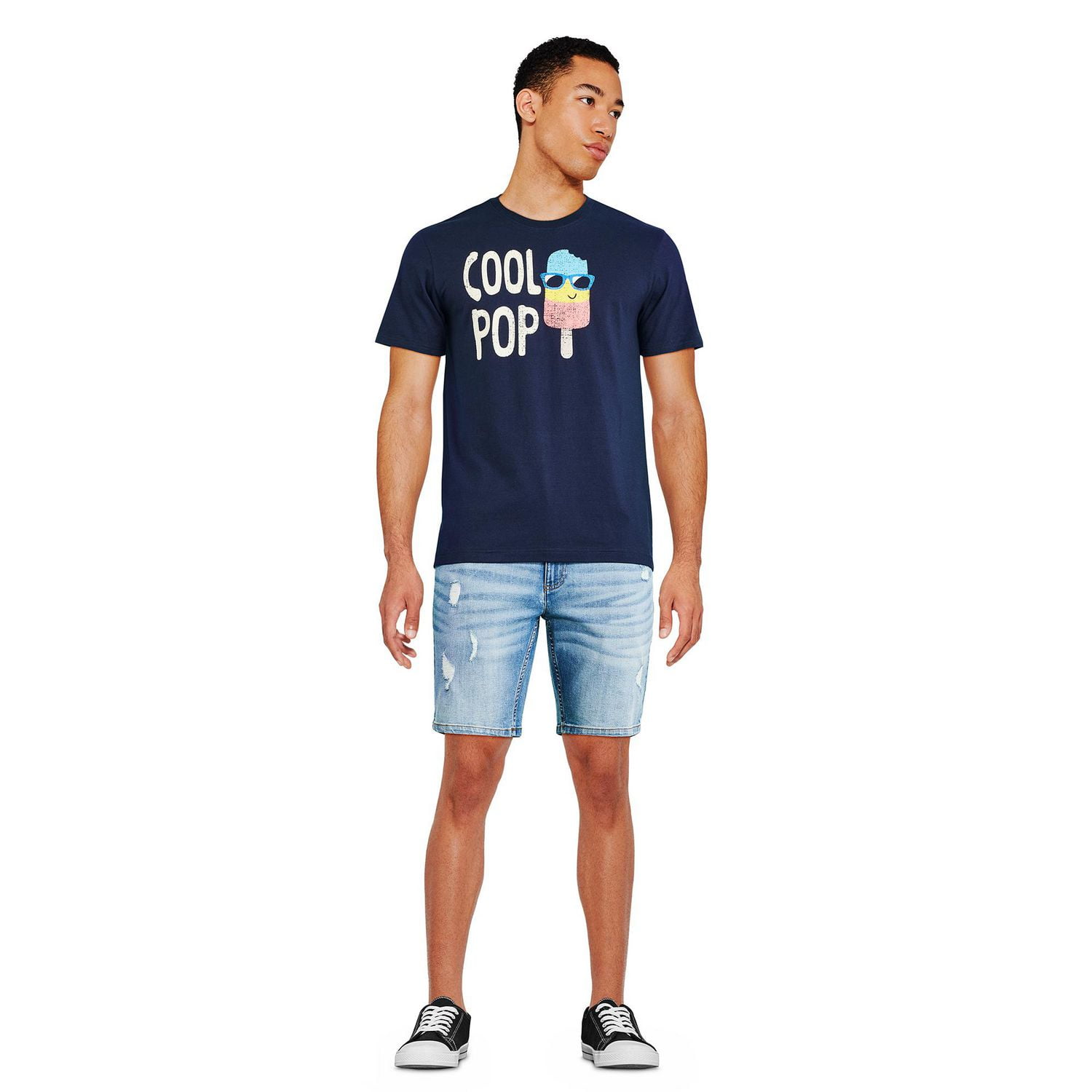 T-shirt avec imprimé graphique pour la fête des Pères George pour hommes