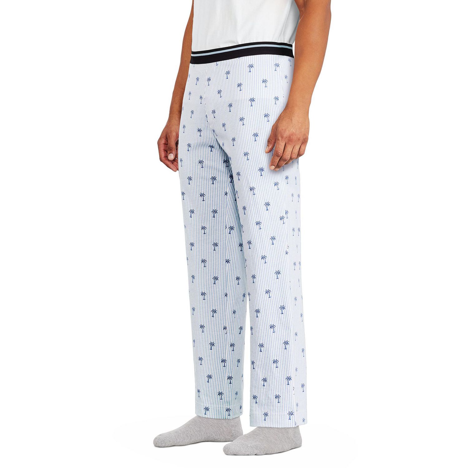 George Men's Printed Jersey Pajama Pant 