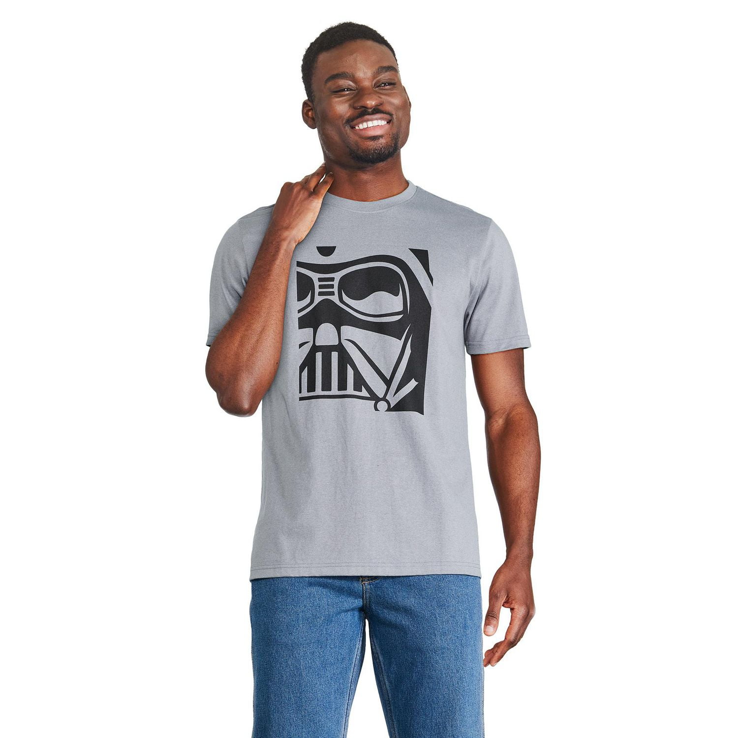 T-shirt à imprimé graphique Darth Vader Star Wars pour hommes