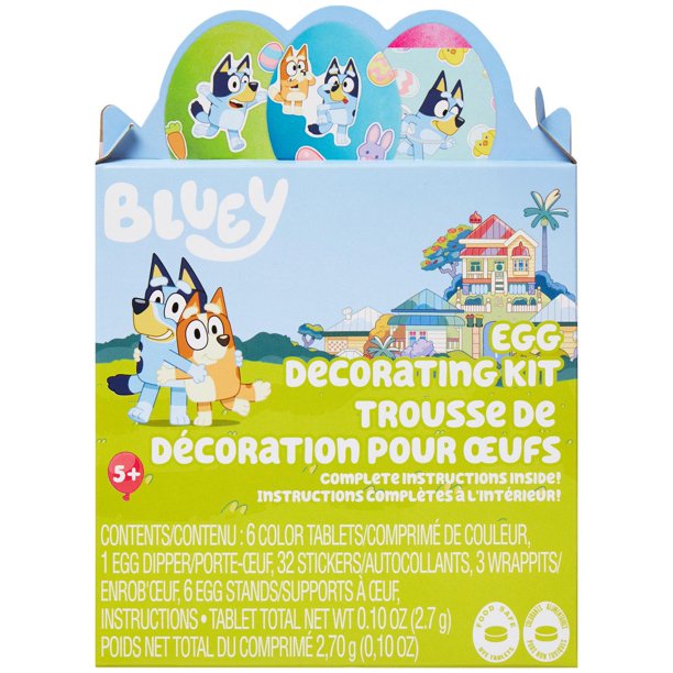 Bluey 's Egg Decorating Kit, Easter Egg Decorating - Walmart.ca