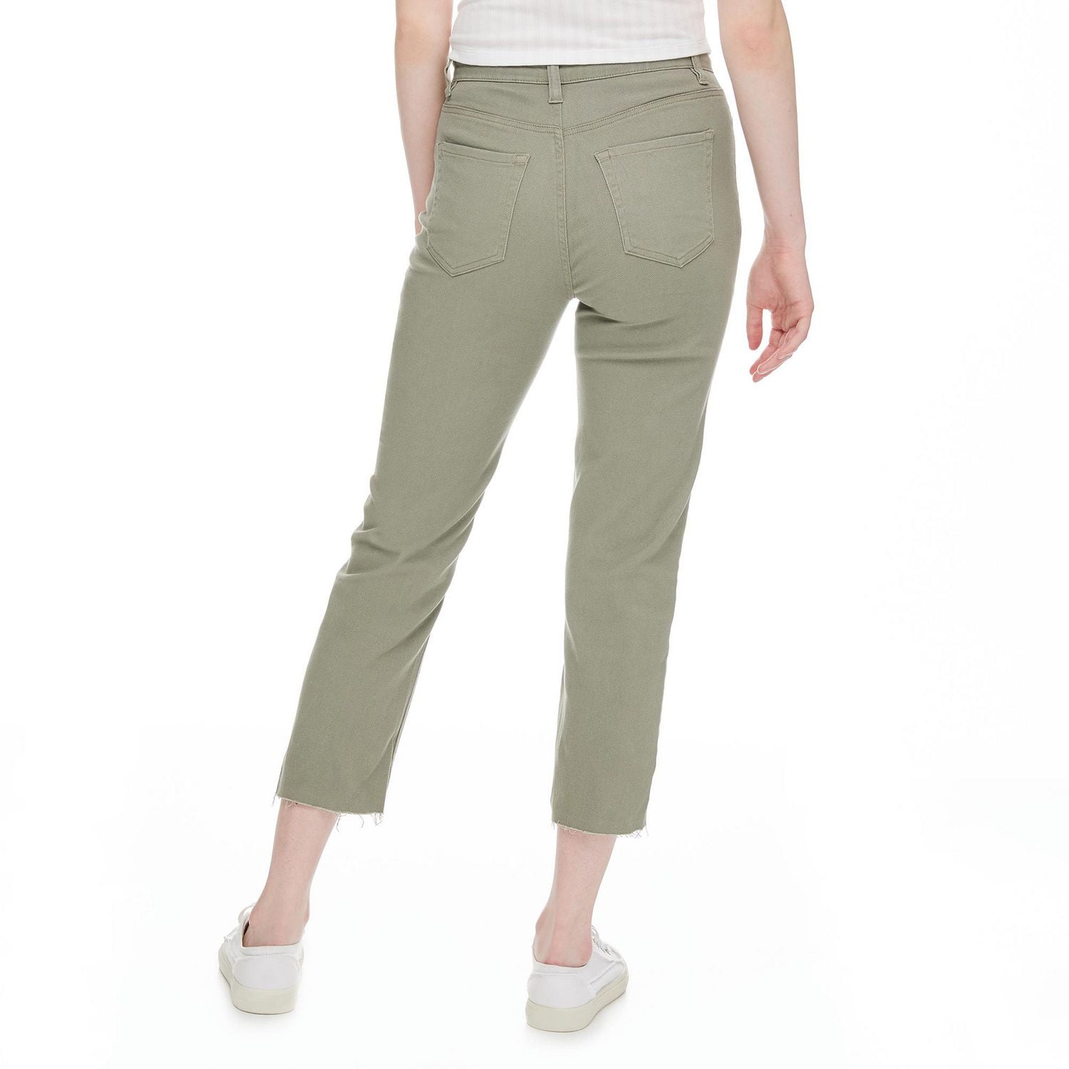 No Boundaries Women's Slim Crop Straight Pant