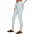 thumbnail image 2 of No Boundaries Women's Slim Crop Straight Pant, 2 of 6