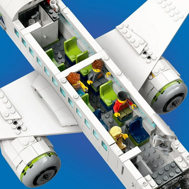 LEGO City 60367 pas cher, L'avion de ligne