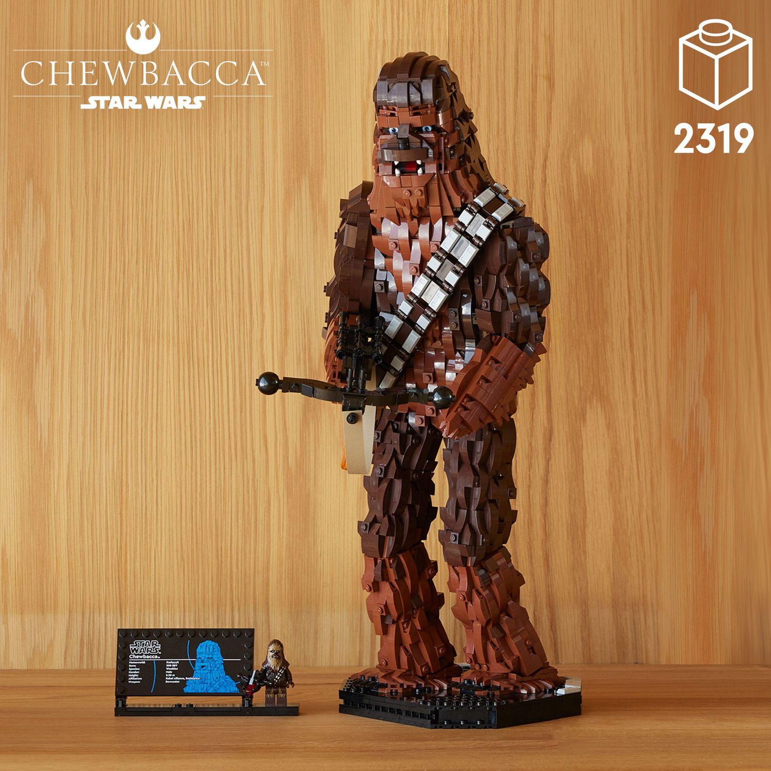 LEGO Star Wars Chewbacca, Buildable May the 4th Collectibles for
