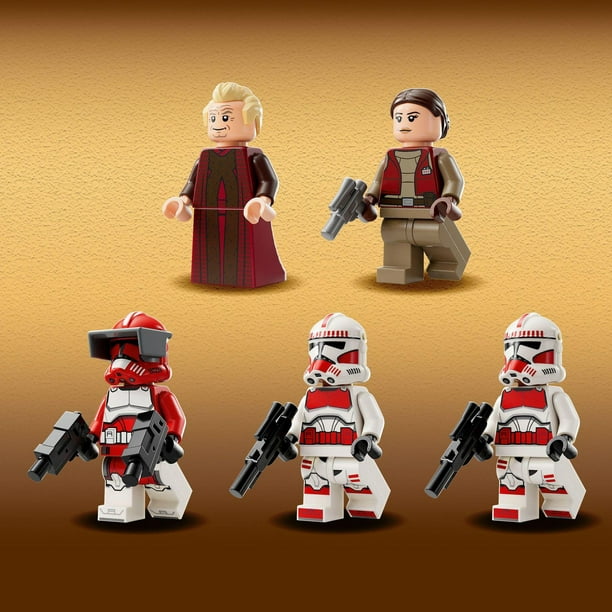 LEGO Star Wars Le vaisseau de la Garde de Coruscant 75354 Ensemble de  construction (1083 pièces) 