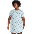 thumbnail image 1 of George Plus Women's Crew Neckline Nightshirt, 1 of 6