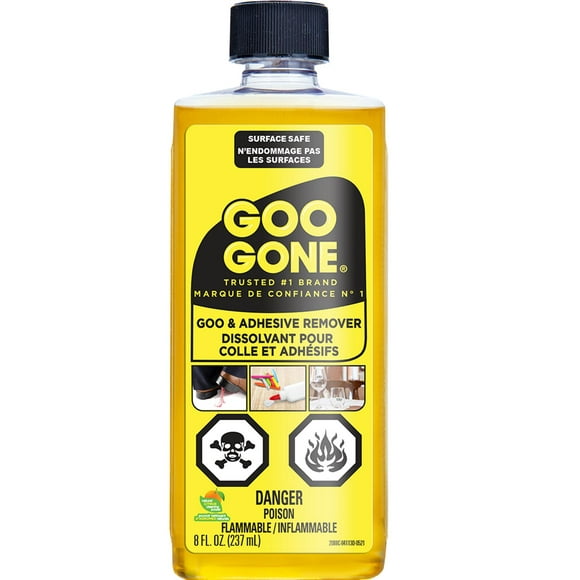 Goo Gone Goo et dissolvant d'adhésif