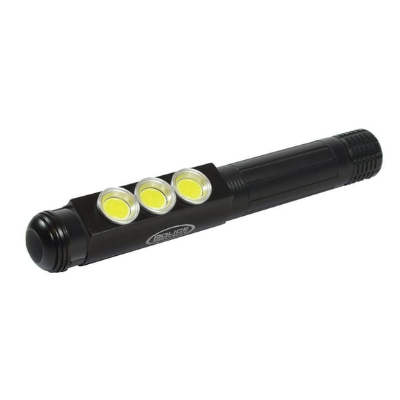 Police Security Triple Threat 3 AAA Flashlight