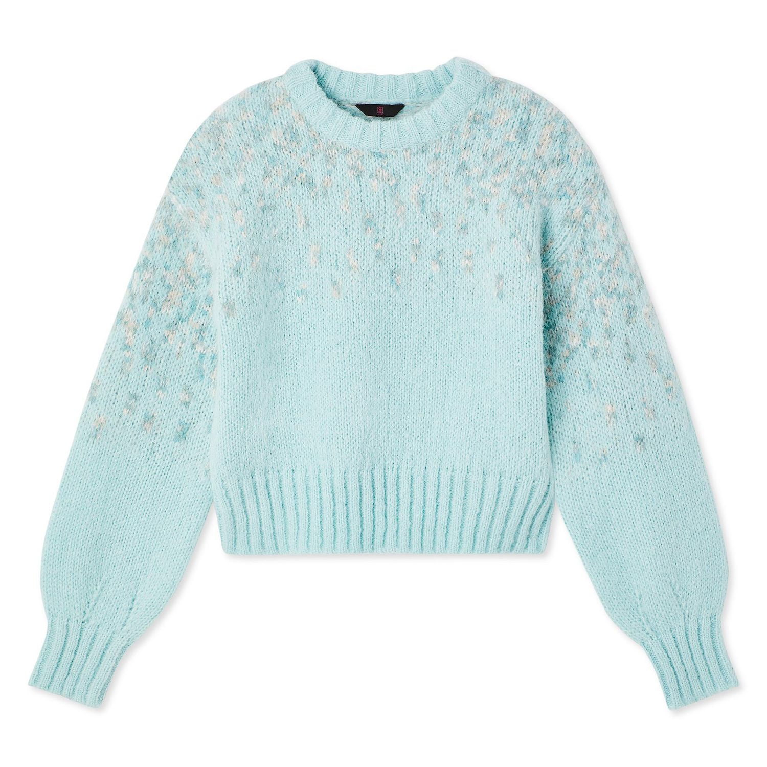 No Boundaries Women's Fair Isle Sweater