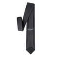 thumbnail image 3 of Cravate classique tissée solide pour hommes Tailored Flex de Haggar, 3 of 4