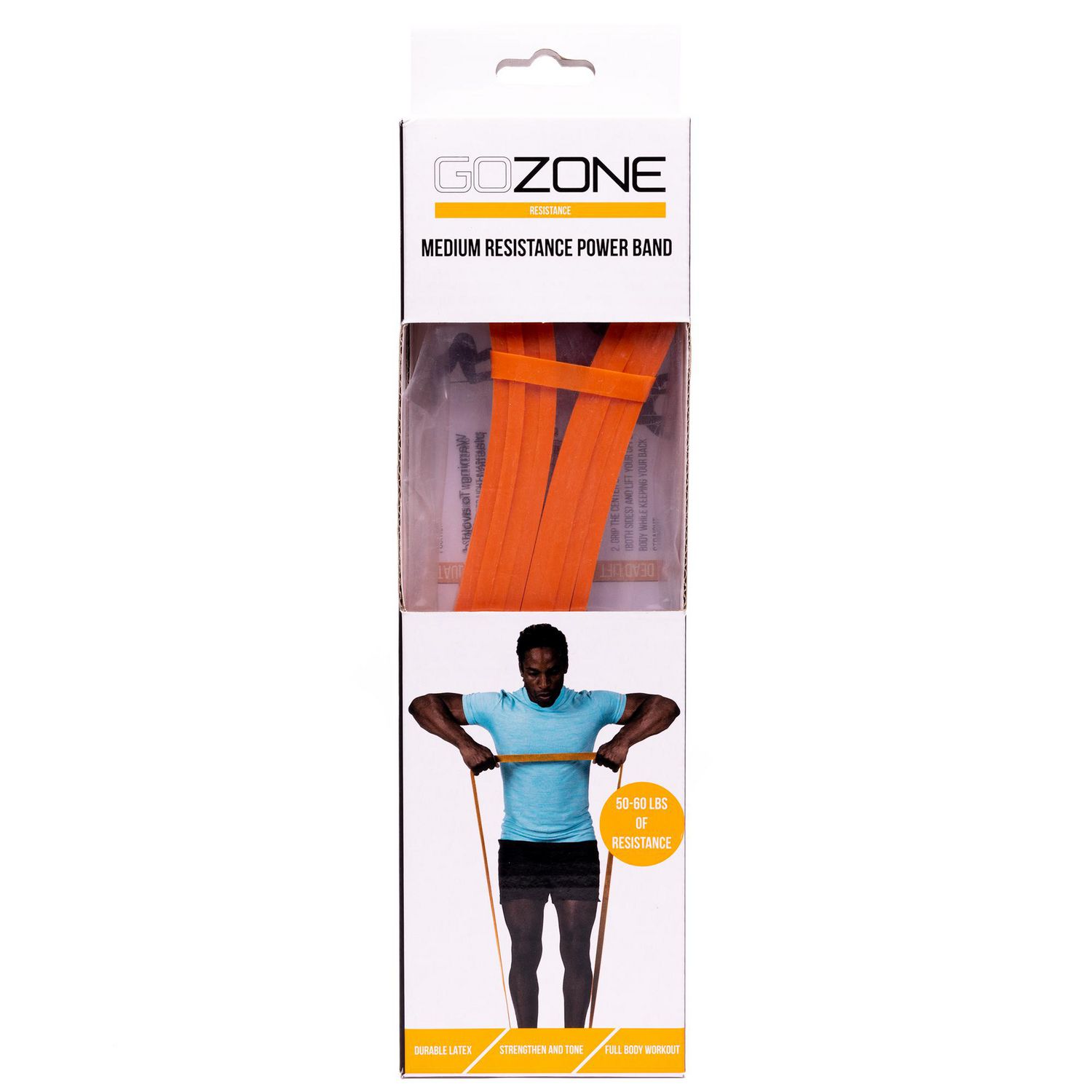 Medium Power Band – Orange – GoZone – GoZone Canada