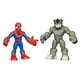 Figurines articulées de Spider-Man et de Rhino de Marvel Super Hero Adventures par Playskool Heroes – image 2 sur 2