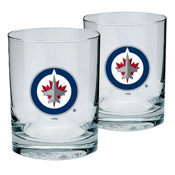 Verres à whisky à logo des Jets de Winnipeg de la LNH