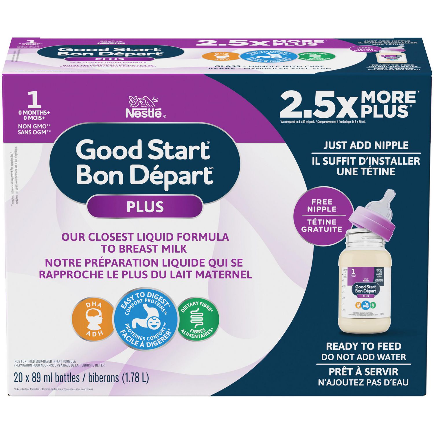 NESTLÉ® GOOD START® PLUS 1 Baby Formula, Ready-to-Feed