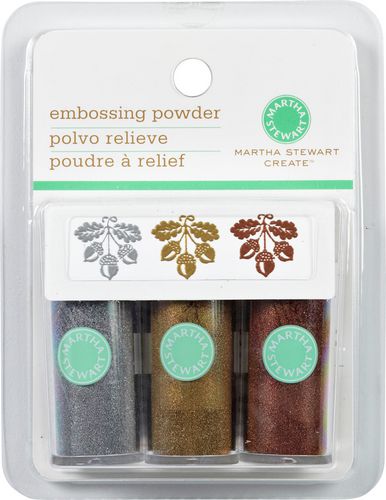 Embossing Powder Made at Home - Observations