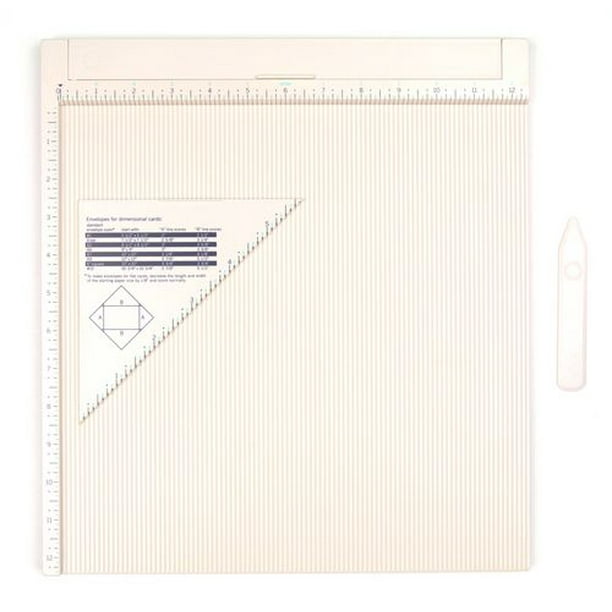 Martha Stewart Crafts 12x12 Scoring Board Scrapbook Card Envelope Gift Box