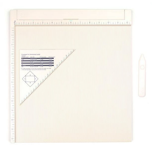 Martha Stewart Paper Craft Scoring Board Tool 12x12 Envelope & Box Maker 3  Pcs