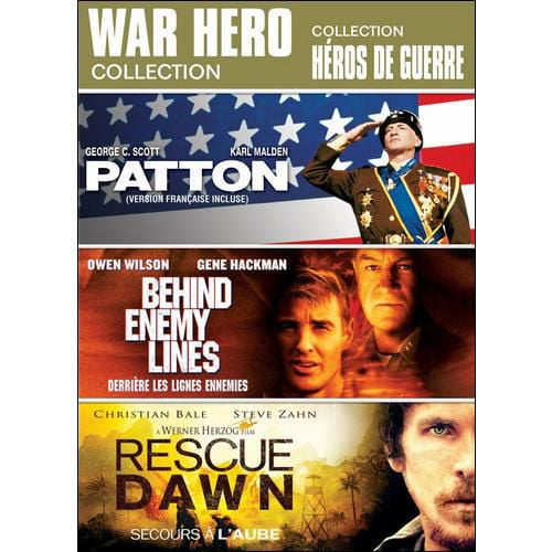 Collection Héros De Guerre : Patton / Derrière Les Lignes Ennemies / Secours À L'Aube (Bilingue)