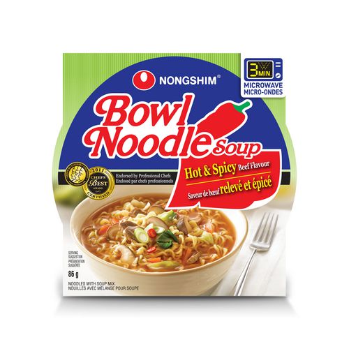 Nongshim Hot And Spicy Noodle Bowl Walmart Canada