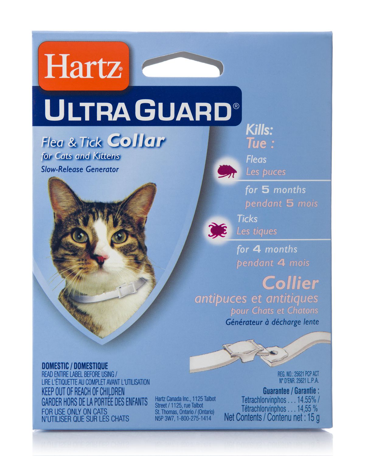 Hartz UltraGuard Flea & Tick Collar for Cats & Kittens at Walmart.ca