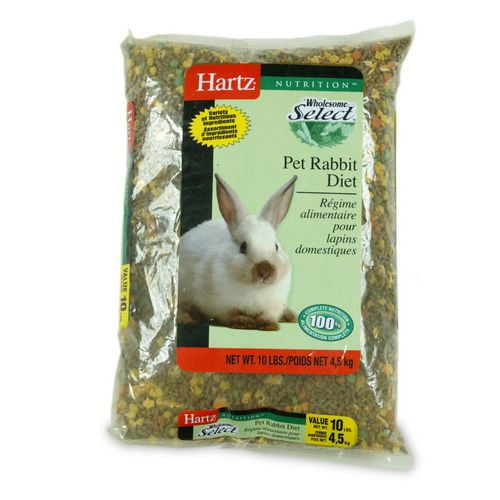 Régime alimentaire Hartz pour lapins Un mélange spécial d'ingrédients soigneusement sélectionné conçu pour répondre aux besoins nutritionnels des types spécifiques de petits animaux.