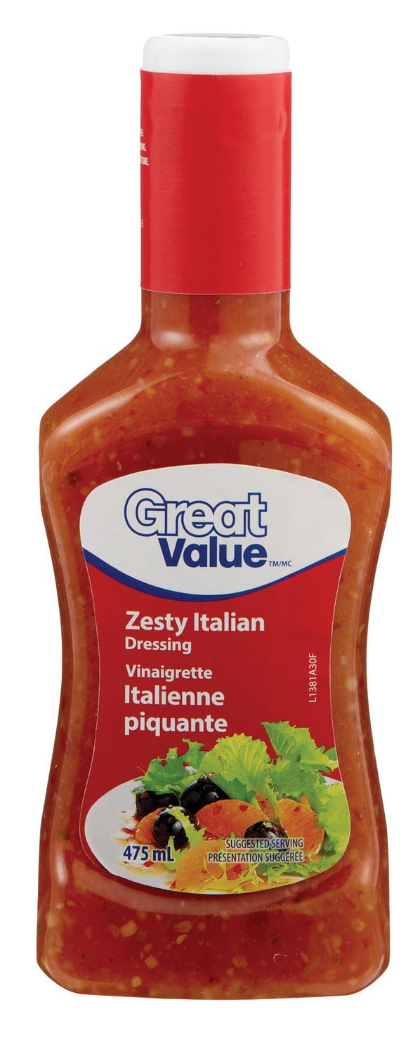 Great Value Zesty Italian Dressing Walmart Canada