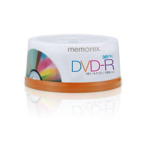 Memorex DVDR Blank Media 30 Pack Walmart Canada