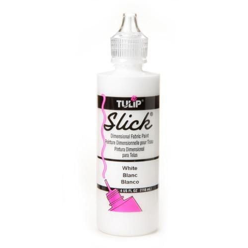 Tulip Dimensional Fabric Paint 4 fl oz White, Dimensional fabric paint