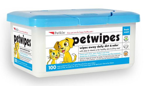 Petkin Petwipes 100ct Walmart