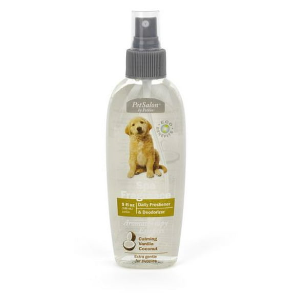 Petkin Spa Fragrance Vanilla Coconut- 5oz/150ml, Naturally freshens and deodorizes