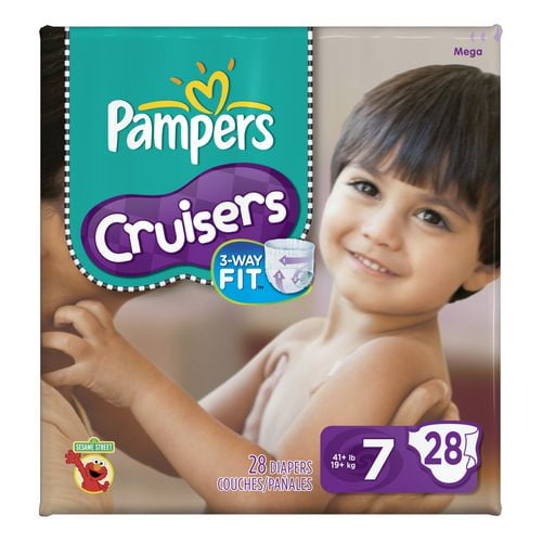 Grand emballage de couches Cruisers de Pampers