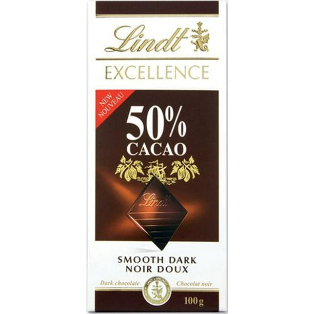 Barre de chocolat noir à 50 % cacao Excellence de Lindt