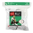 thumbnail image 1 of Hanes Mens Cushion Ankle Sock – 6 Pairs, 1 of 2