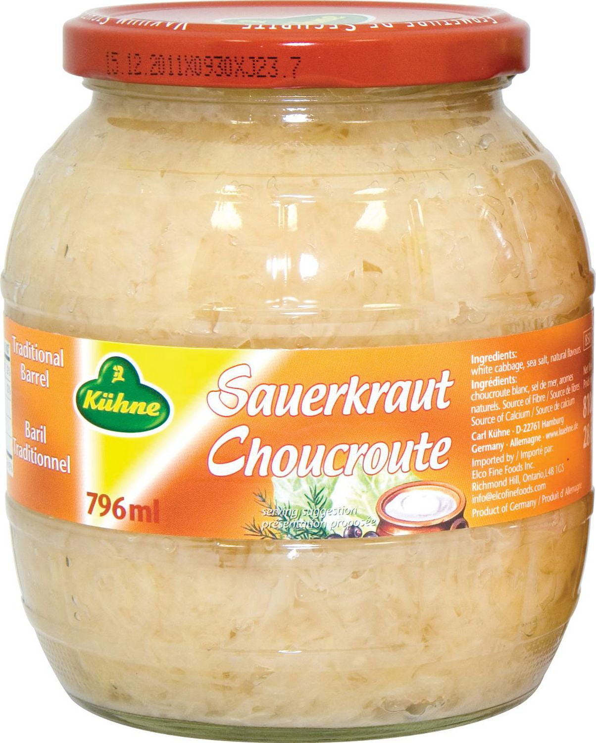 Kuehne Sauerkraut Walmart Canada