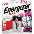 thumbnail image 1 of Piles alcalines 9 V Energizer MAX, 1 of 9